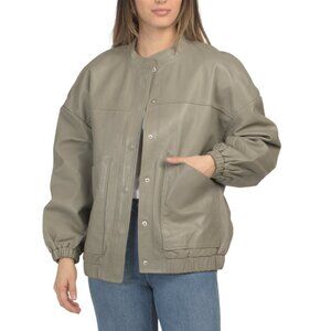 BOD & CHRISTENSEN Sage Leather Ashlee Jacket